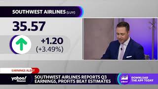 Southwest Airlines stock pops on earnings beat