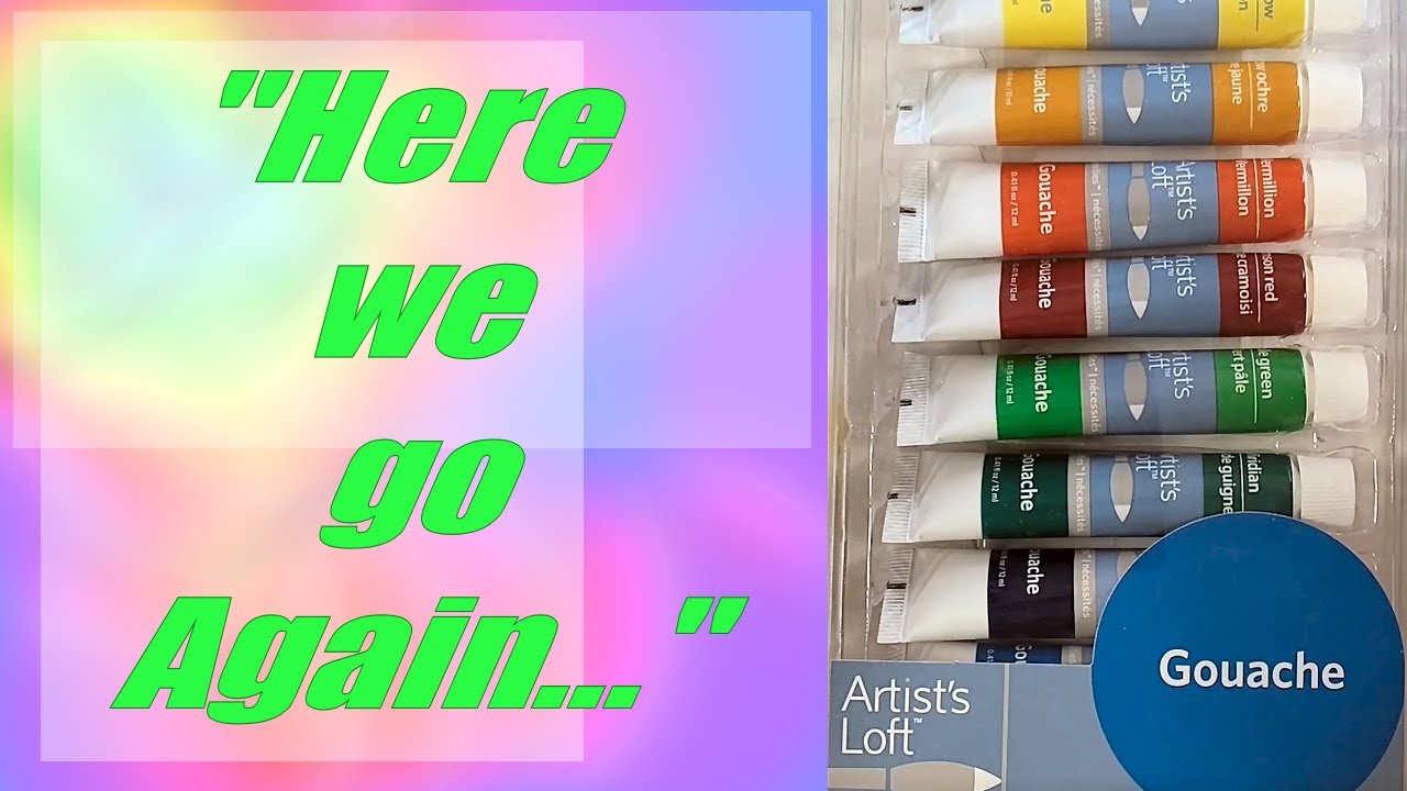 Artist's Loft Gouache Review