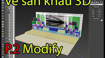 Ve San Khau 3D Don Gian P2 Modify Stage Modeling 3Dsmax Design - 3dclass.net
