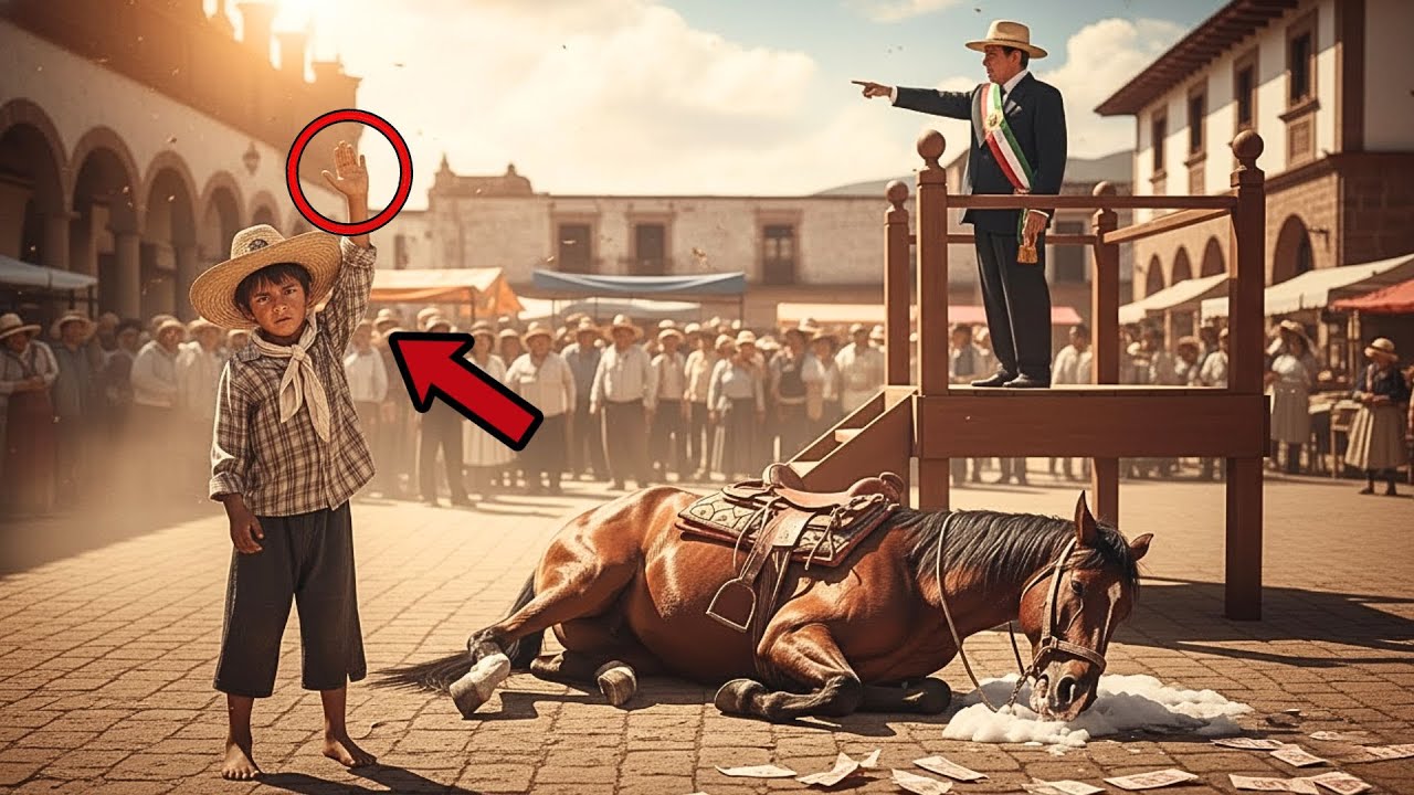 Alcalde Ofrece $150,000 a Quien Cure Caballo Envenenado...Niño Del Campo Levanta La Mano y La Plaza