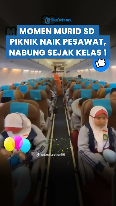 UNIK! SISWA SD di Salatiga Piknik Naik Pesawat Garuda, Kunjungi 3 Negara, Nabung Sejak Kelas 1