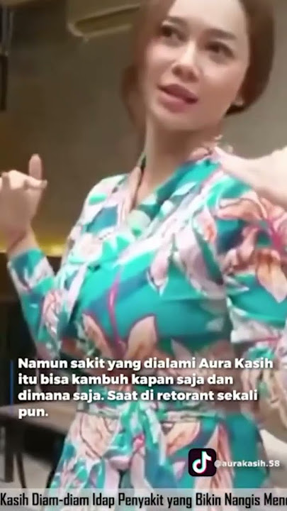AURA KASIH HAS A DISEASE THAT MAKES YOU CRY SUDDENLY #artist #viral