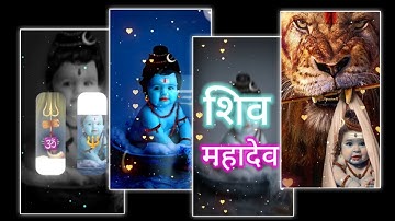 Mahakal Status Video Editing in kinemaster || Mahadev status video || Technical Rk