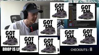 Jordan 4 Canyon Purple Release Day Botter Boy Nova