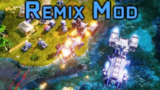 Remix Mod Gameplay [Allies] | C&C Red Alert 3