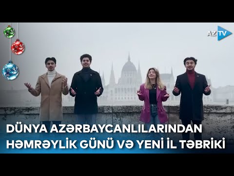 Dünya azərbaycanlılarından Həmrəylik Günü və Yeni il təbriki