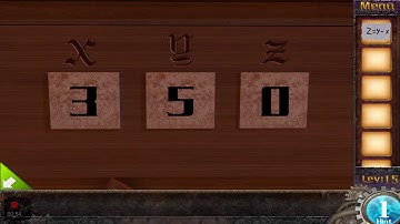 Escape game 50 rooms 1 - Level 15 Walkthrough