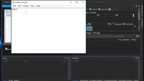 How To Create Untitled-Notepad Design using C# and windows form Tutorial |2018|HD|