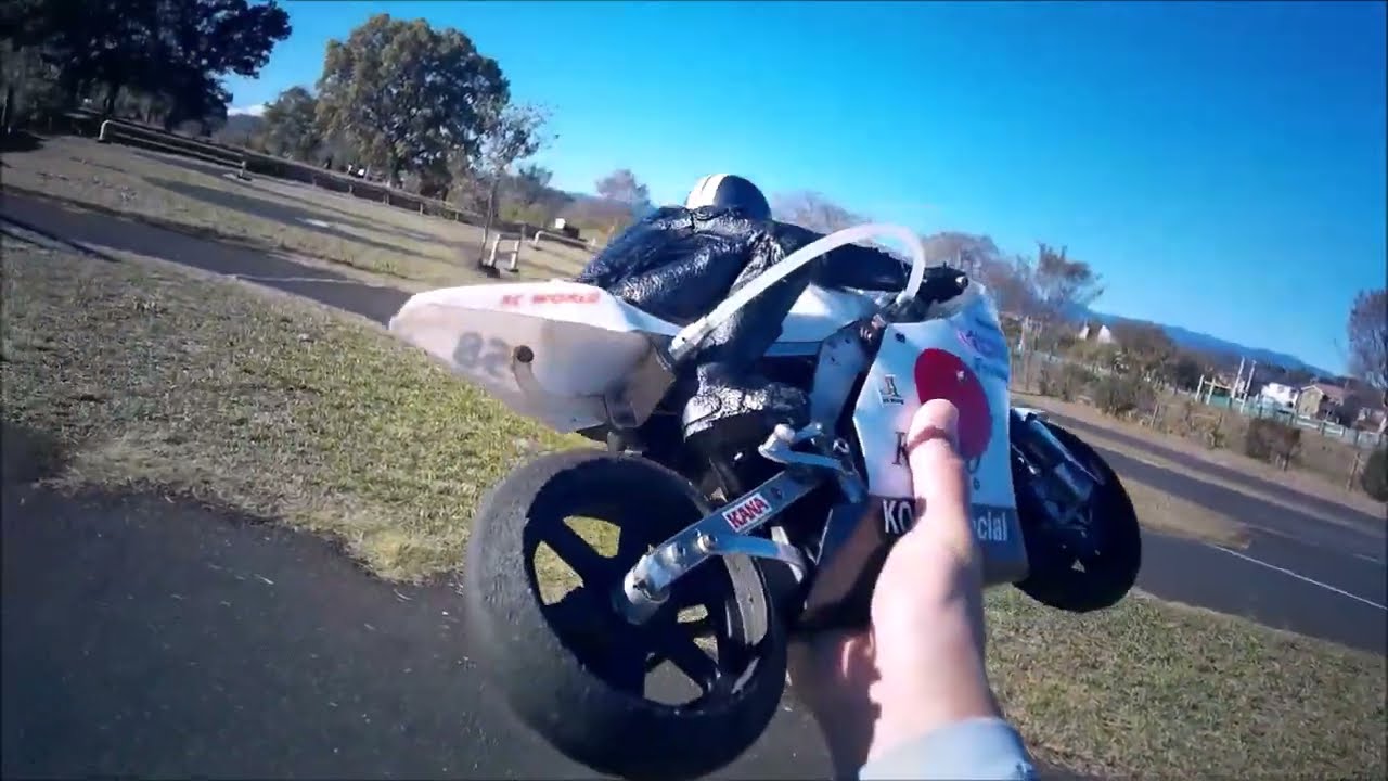 RC Bike ラジコン バイク KOBAsp4 6軸ジャイロ による自動 ハングオン