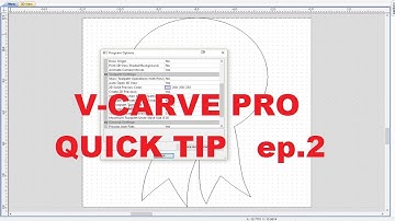 V-Carve Pro Quick Tip Ep.2 (Tolerance +more)!!