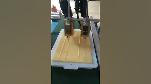 Panel Air Filter Surface  Gluing Machine