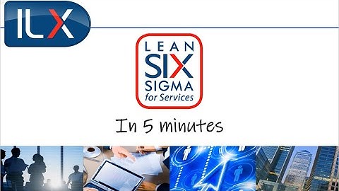 Lean Six Sigma for Services in 5 minutes
