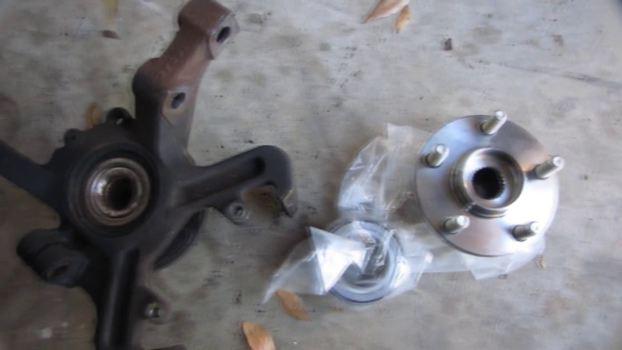 02 Dodge Neon Front Hub Bearing Replacement YouTube