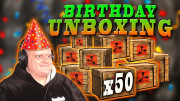 50 HIGH QUALITY CRATE UNBOXING & GIVEAWAY!