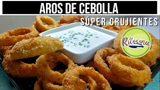 AROS DE CEBOLLA | RECETA FACIL | LA RICOCINA