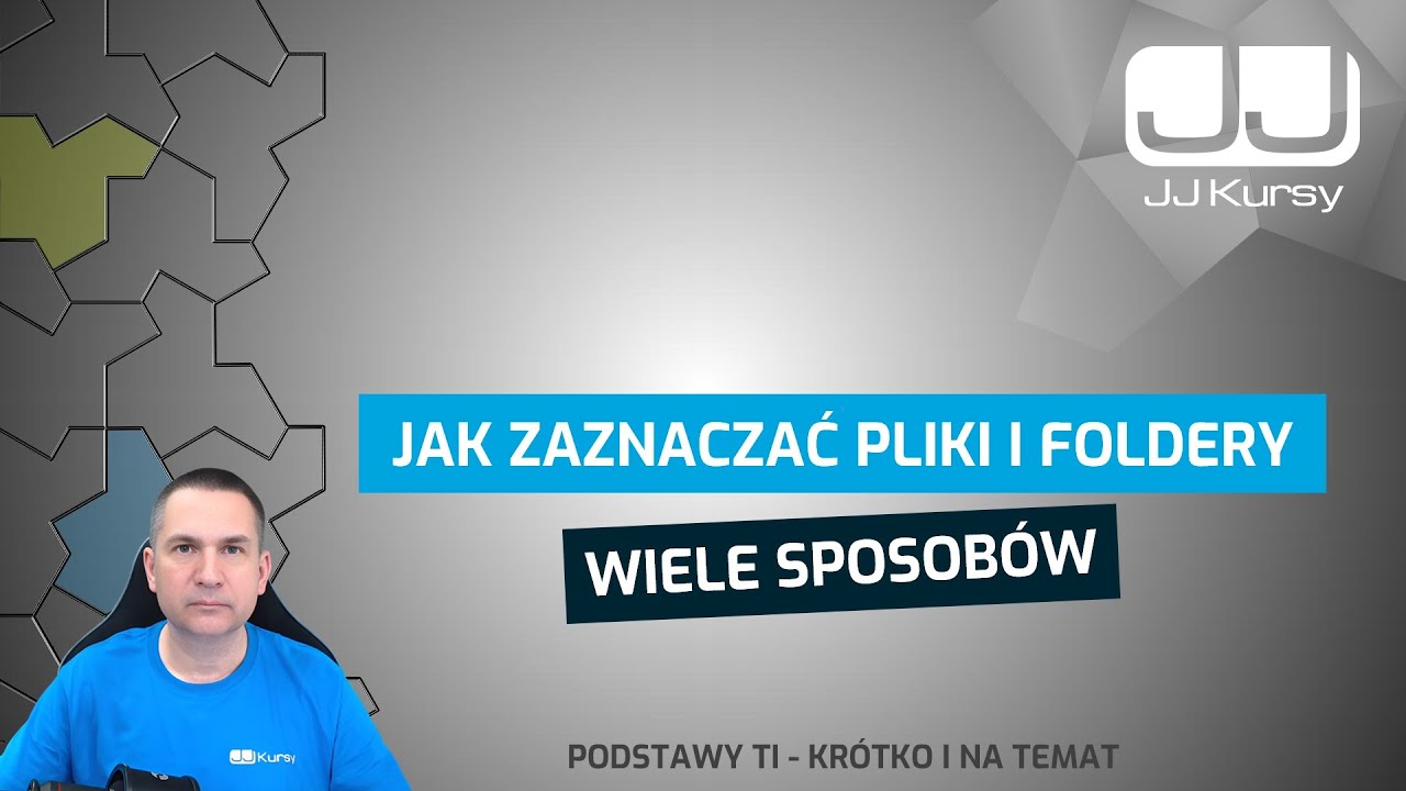 Jak zaznaczać pliki foldery?