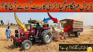 Massey Ferguson 385 Tractor with Chopper Machine | Powerful Performance in Field 