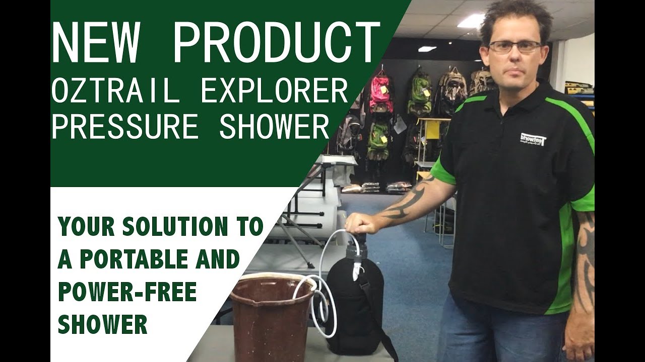oztrail solar shower