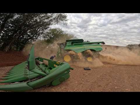 Harvest is over, only the dust remains
