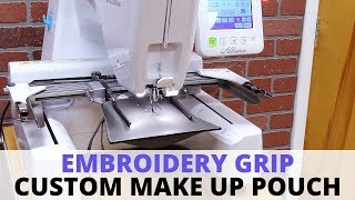 Embroidery Grip - Custom Make Up Pouch
