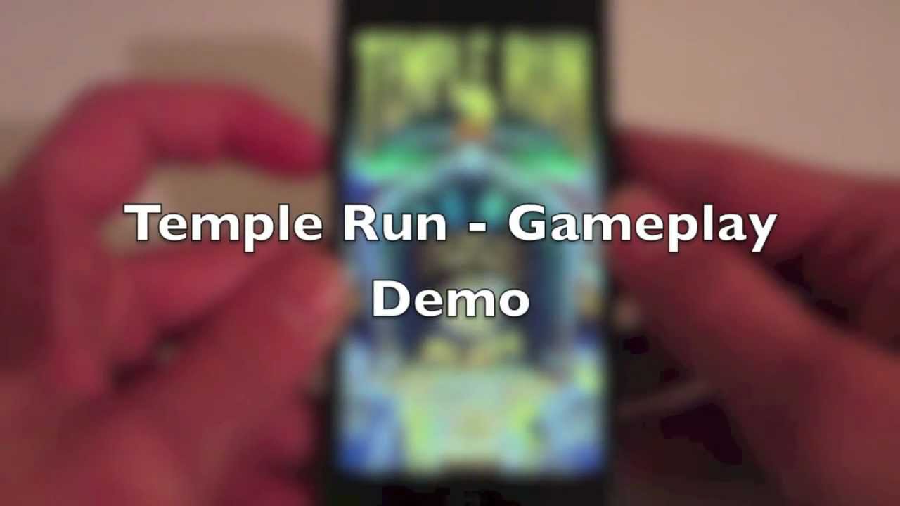 Temple Run 2 Gameplay Demo YouTube