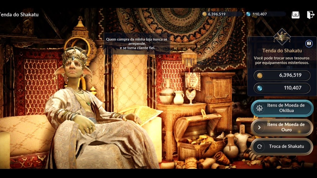 TENDA DO SHAKATU E SUA IMPORTÂNCIA NO GAME. BLACK DESERT MOBILE