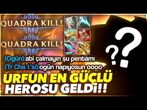 URFUN EN GÜÇLÜ HEROSU GELDİ !! TR CHALLENGER 1.Sİ İLE BOT PRE !! | Ogün Demirci