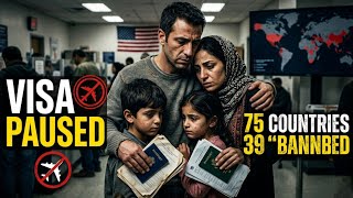 Immigrant Visa PAUSE for 75 Countries &amp; Visa BAN for 39 Countries | Latest US Immigration Update 