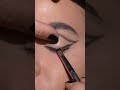 Wing Eyeliner Tutorial For Beginner♥️ #eyemakeup #makeuptutorial #makeup #makeuphacks #youtubeshorts