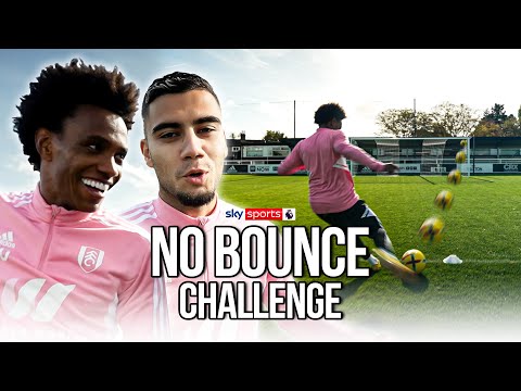 No bounce challenge vs fulham! | featuring willian, andreas pereira & carlos vinícius