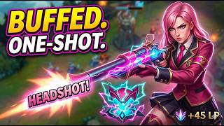 THE PERFECT CAITLYN COMBO 🧁 Patch 26.6 Trap Placement Secrets | +40 LP Ranked