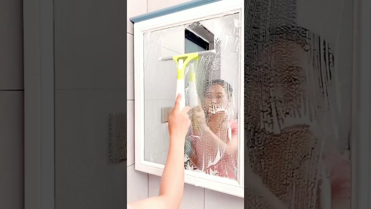 Clean and Car Window Cleaner Spray Type Cleaning Brush || 