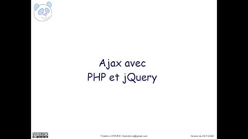 PHP - Ajax avec PHP et jQuery