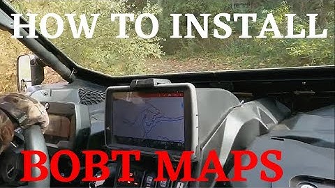 BOBT Maps - Trail Maps - Instructional Video - Samsung Tablet
