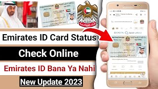 Emirates Id Card Ka status Kaise Check Kare | How To Check Emirates Id Status | Emirates Id Check | screenshot 4