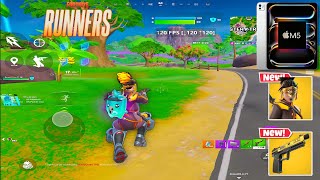 iPad Pro M5 120 FPS Fortnite Mobile Gameplay *The Voidblade Skin High Kills Win Fortnite Chapter 7*
