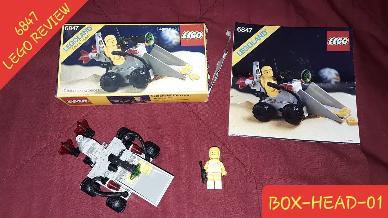 Lego Classic Space "Space Dozer" Set 6847 (1985)