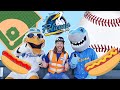 Handyman Hal explores Baseball Stadium | Baseball for Kids | Fun Sports Video for Kids ⚾