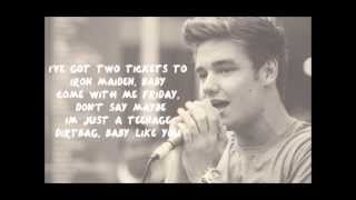 One direction - teenage dirtbag (cover) lyrics