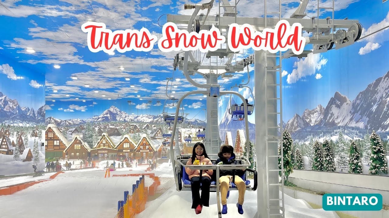 ❄️ Liburan ke Salju di Tengah Kota! Seru Banget Main di Trans Snow World Bintaro ☃️