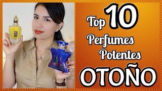 Top 10 Perfumes  para OTOÑO!