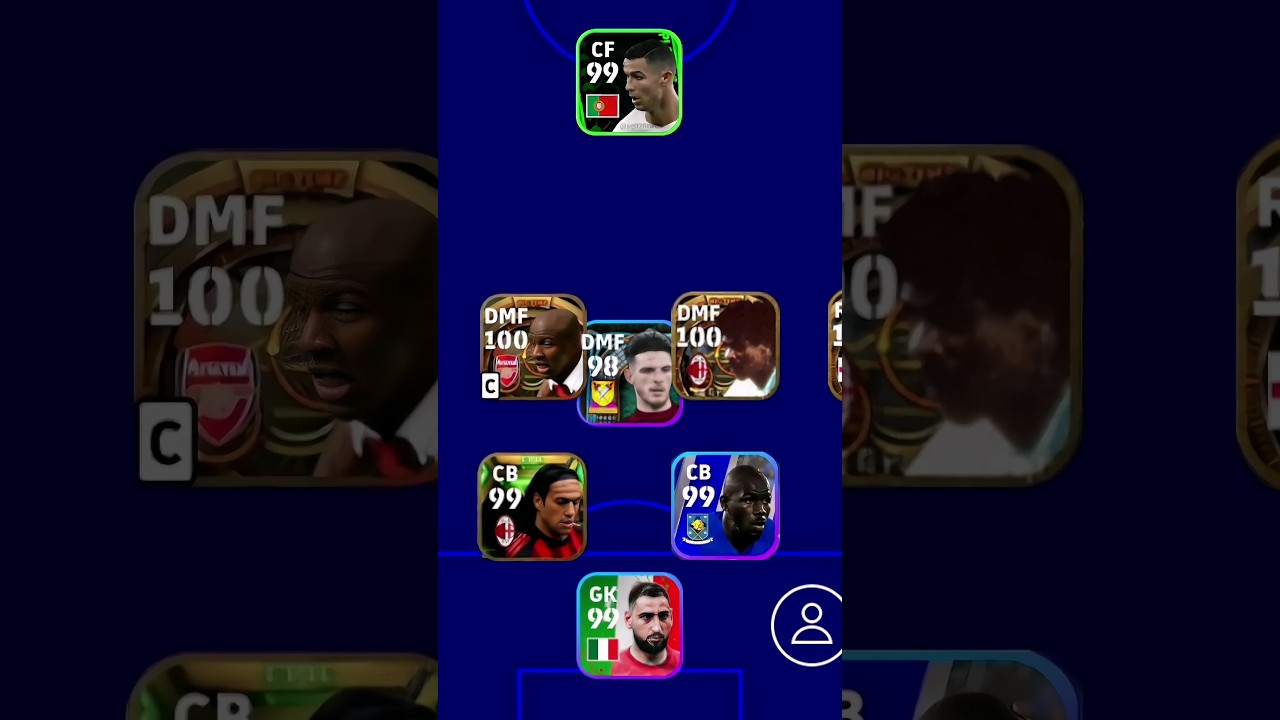 New formation with bus park efootball 2023 mobile