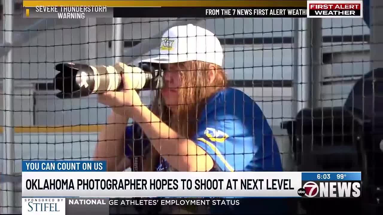 Oklahoma photographer hopes to shoot at higher level
