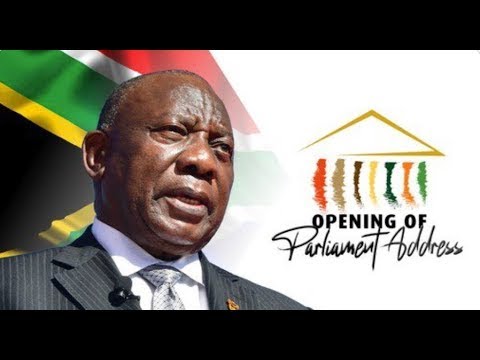 President Cyril Ramaphosa addresses the Opening of Parliament 2024