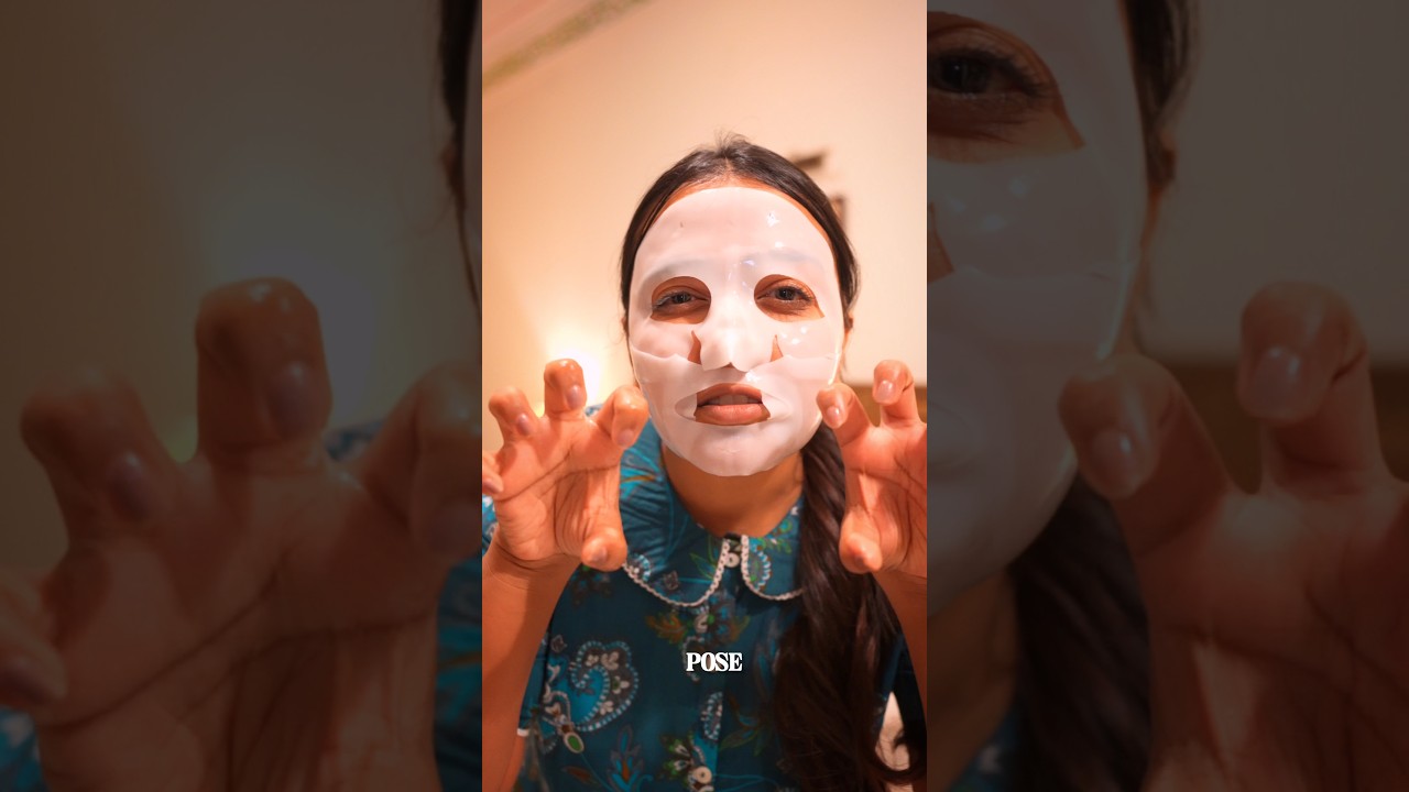 viral Korean glass skin sheet mask review 