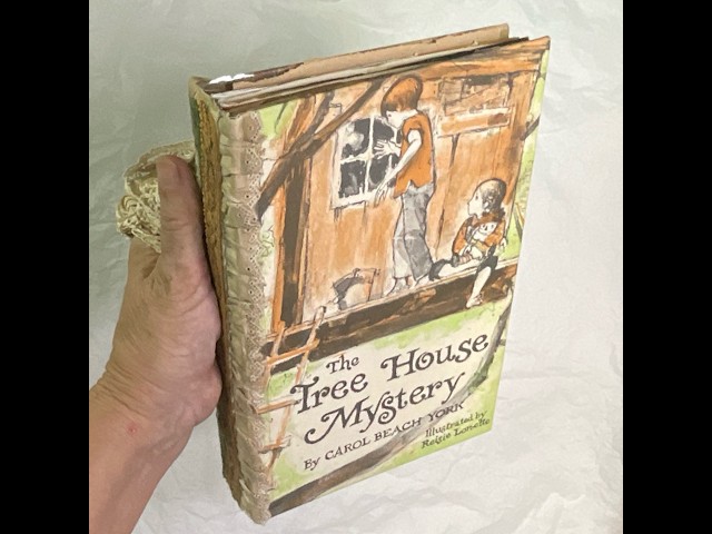 Junk Journal Using A Children's Book Cover | Flip Through - YouTube