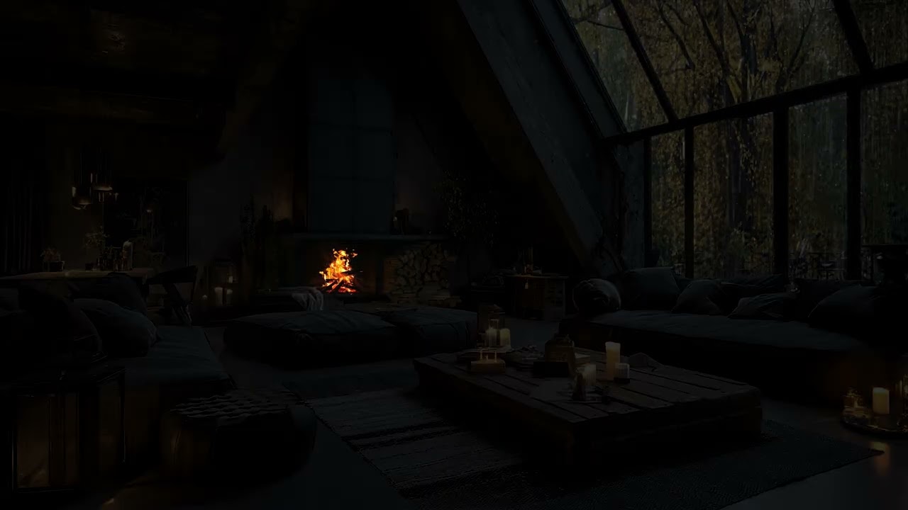 Quiet Afternoon Rain in Nature | Calm Rain Sounds for Studying, Working and Relaxing the Mind