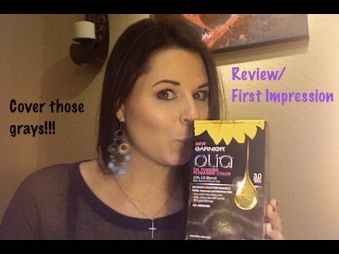 Olia Permanent Hair Color Review / First Impression - YouTube