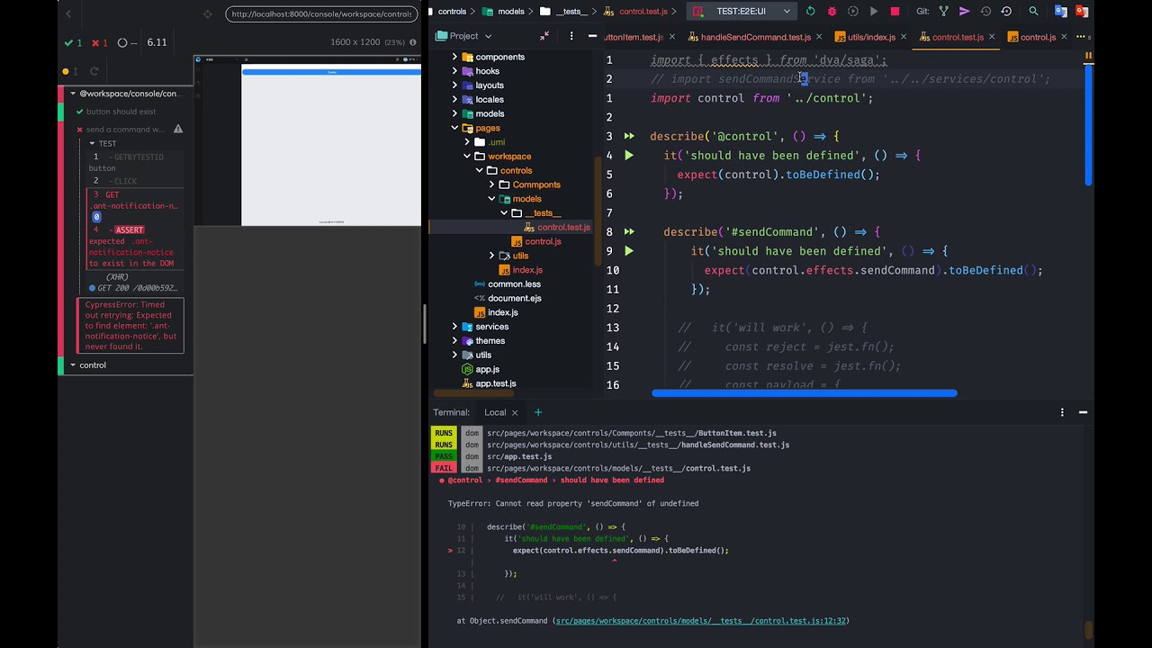 ReactJS TDD Test Service Model 3 YouTube
