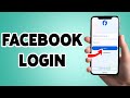 Facebook Login 2025 | Facebook App Login Guide | FB Account Sign In